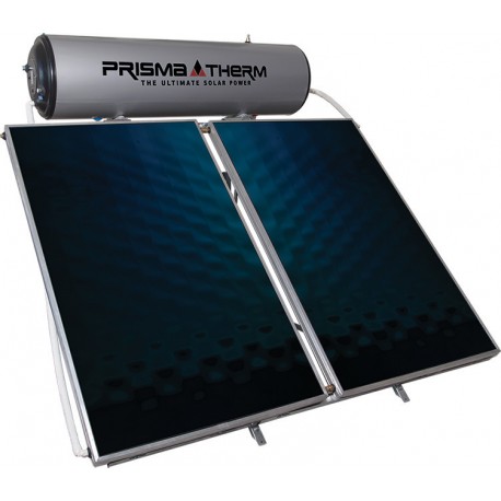 Prismatherm VF-300 Plus 300lt/4.7m² Glass Τριπλής Ενέργειας